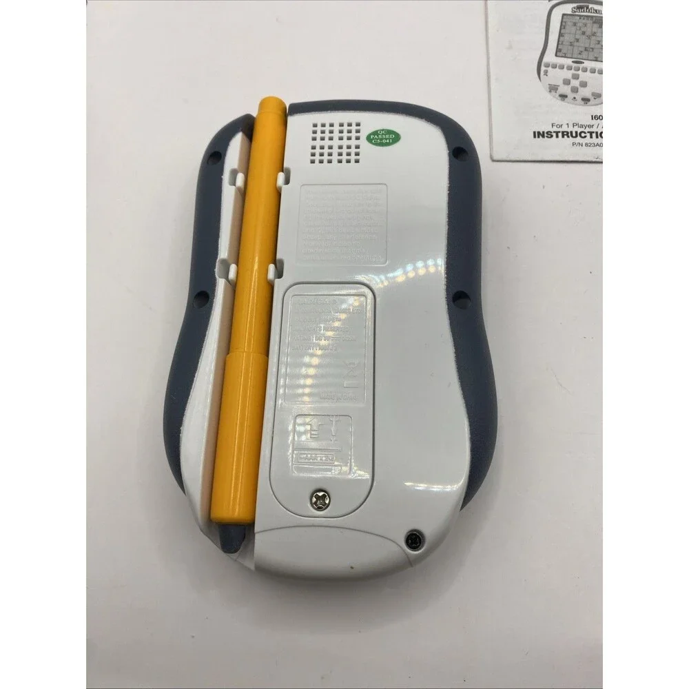 Sudoku Illuminated Handheld Electronic Game Techno Source Touch Screen w/Stylus